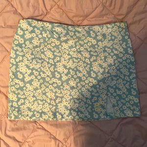 Spring mini skirt